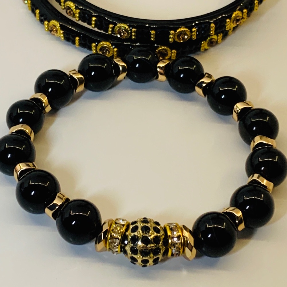 Glass Bracelet Set - Picture 2 of 4